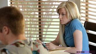 Moms Teach Sex - Mom turns study time into fuck time porn video